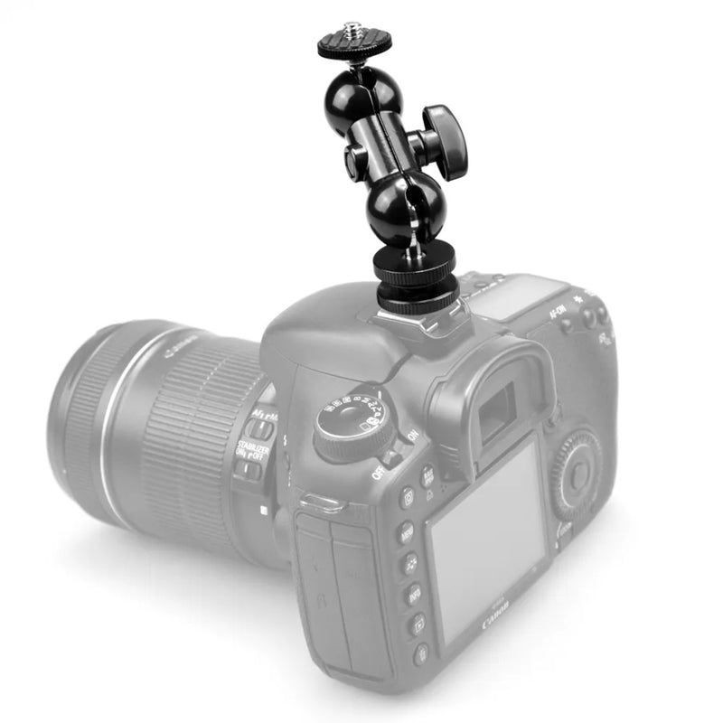 SmallRig 1135 Double Ball Heads with Cold Shoe and Thumb Screw