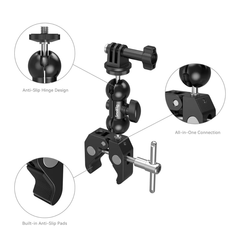 SmallRig 1138B Crab Clamp Kit วัสดุแข็งแรงทนทาน