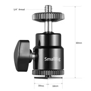SmallRig 2059 Mounting Support Kit with 1/4"-20 Screw for Camera Hot Shoe (2pcs)