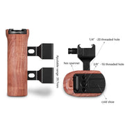 SmallRig 2187B Wooden NATO Side Handle ของแท้ ประกันศูนย์ไทย