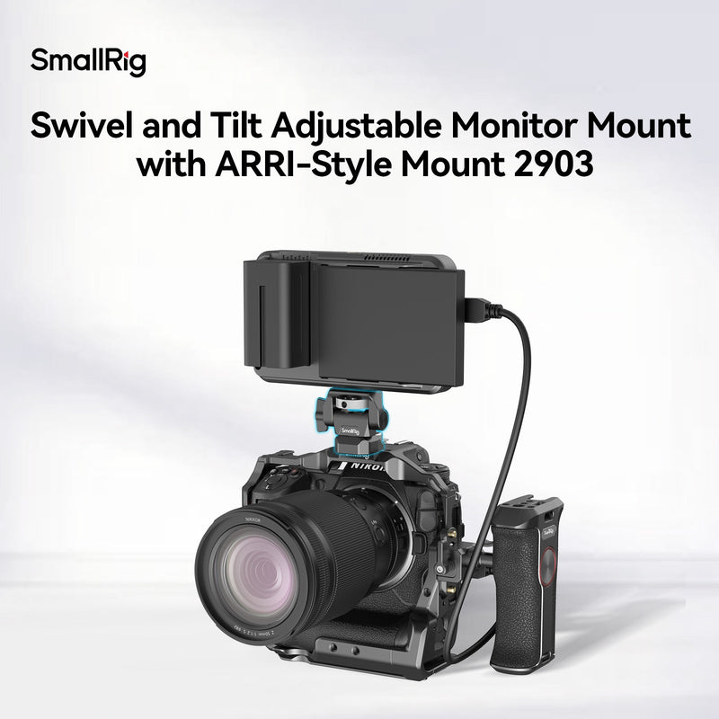 SmallRig 2903B Swivel and Tilt Adjustable สำหรับงานวิดีโอมืออาชีพ