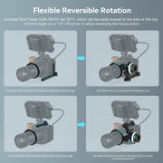 SmallRig 3010C mini Follow Focus F40 วัสดุแข็งแรงทนทาน