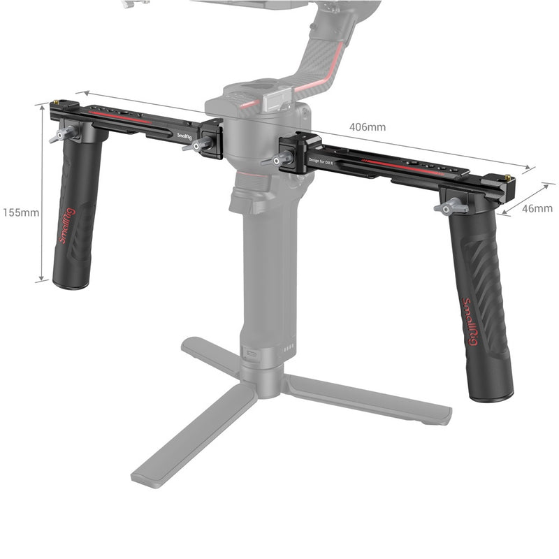 SmallRig 3027 Dual Handgrip วัสดุแข็งแรงทนทาน