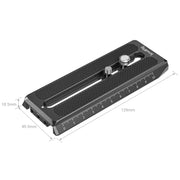 SmallRig 3158B Quick Release Plate สำหรับงานวิดีโอมืออาชีพ