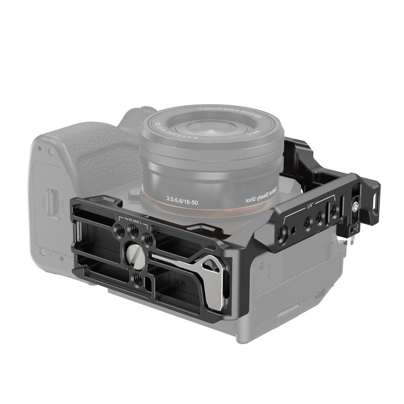 SmallRig 3639 Half Cage · Sony A7R V/A7 IV/A7S III/A1/A7R IV · Aluminum ภาพ 2