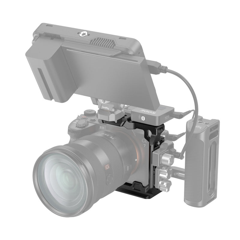 SmallRig 3639 Half Cage · Sony A7R V/A7 IV/A7S III/A1/A7R IV · Aluminum ภาพ 4