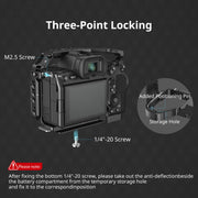 SmallRig 3667B Full Cage สำหรับงานวิดีโอมืออาชีพ