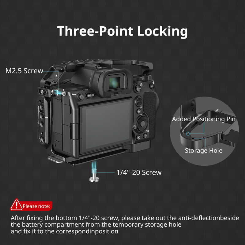 SmallRig 3667B Full Cage สำหรับงานวิดีโอมืออาชีพ
