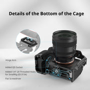 SmallRig 3667B Full Cage วัสดุแข็งแรงทนทาน