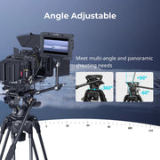 SmallRig 3751B Heavy-Duty Fluid Head Tripod วัสดุแข็งแรงทนทาน