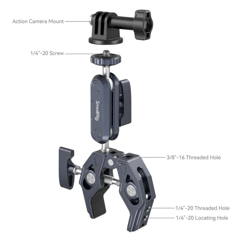 SmallRig 3757B Crab-Shaped Clamp ของแท้ ประกันศูนย์ไทย