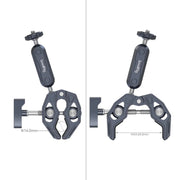 SmallRig 3757B Crab-Shaped Clamp สำหรับงานวิดีโอมืออาชีพ