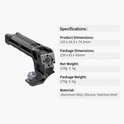 SmallRig 3765 ARRI Locating Top Handle วัสดุแข็งแรงทนทาน