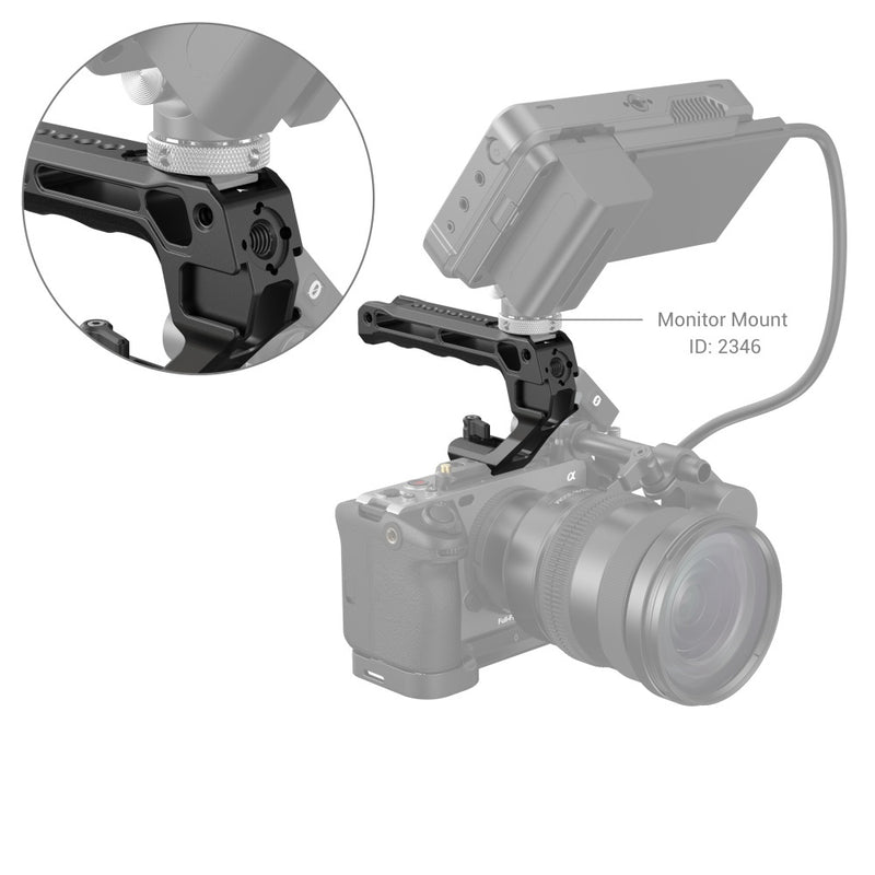 SmallRig 3766 NATO Top Handle สำหรับงานวิดีโอมืออาชีพ