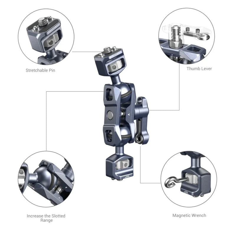 SmallRig 3873 Magic Arm สำหรับงานวิดีโอมืออาชีพ
