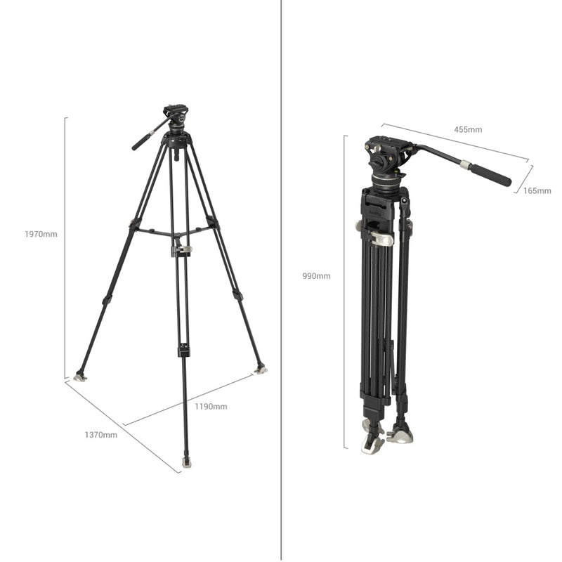 SmallRig 3989 FreeBlazer Carbon Fiber Tripod ของแท้ ประกันศูนย์ไทย