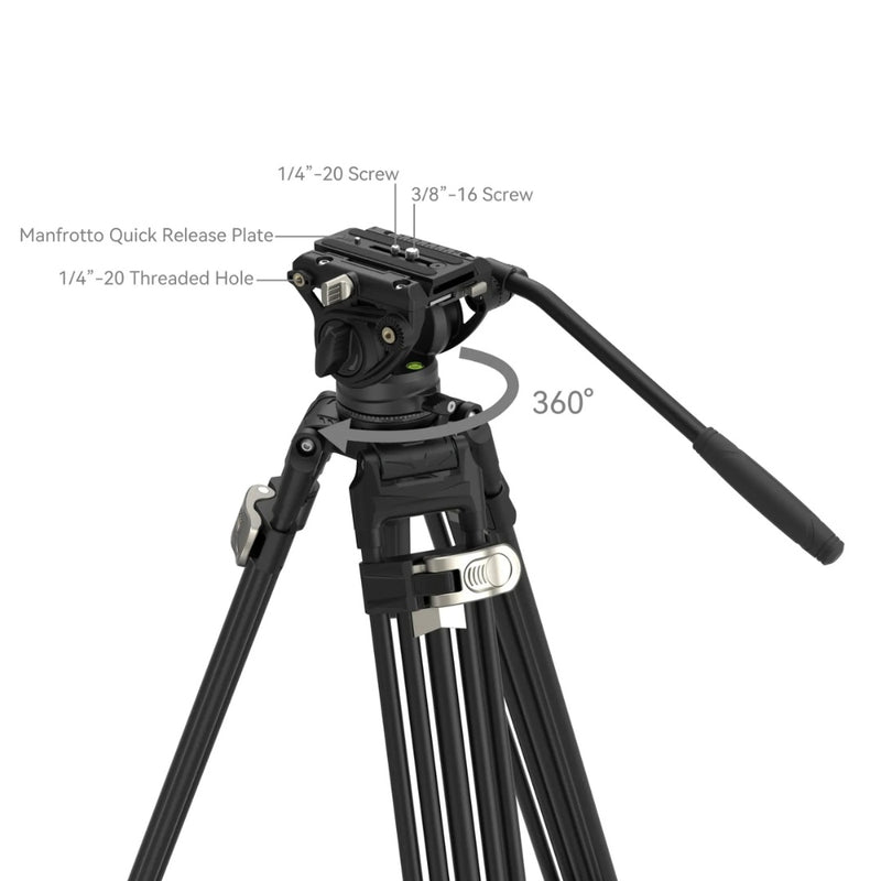 SmallRig 4163 FreeBlazer Heavy-Duty Aluminum Alloy สำหรับงานวิดีโอมืออาชีพ