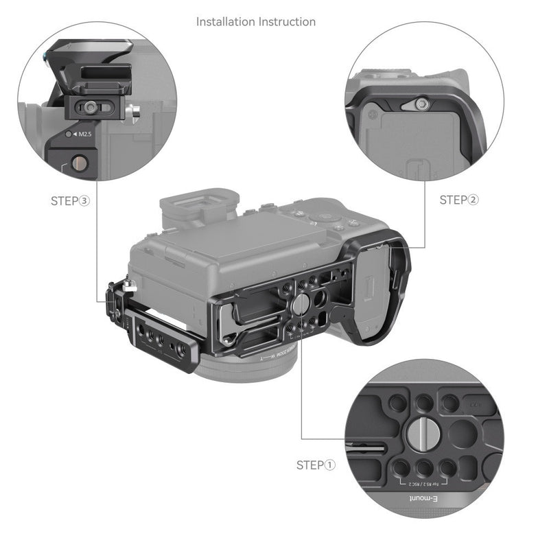 SmallRig 4308 "Rhinoceros" Cage Kit วัสดุแข็งแรงทนทาน