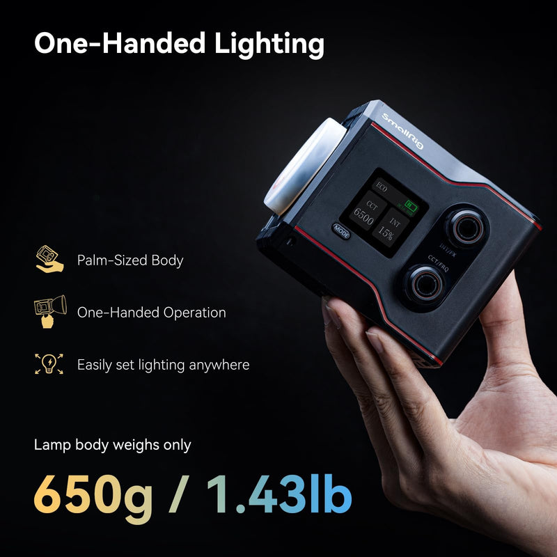 SmallRig 4376 RC 60B COB LED สำหรับงานวิดีโอมืออาชีพ