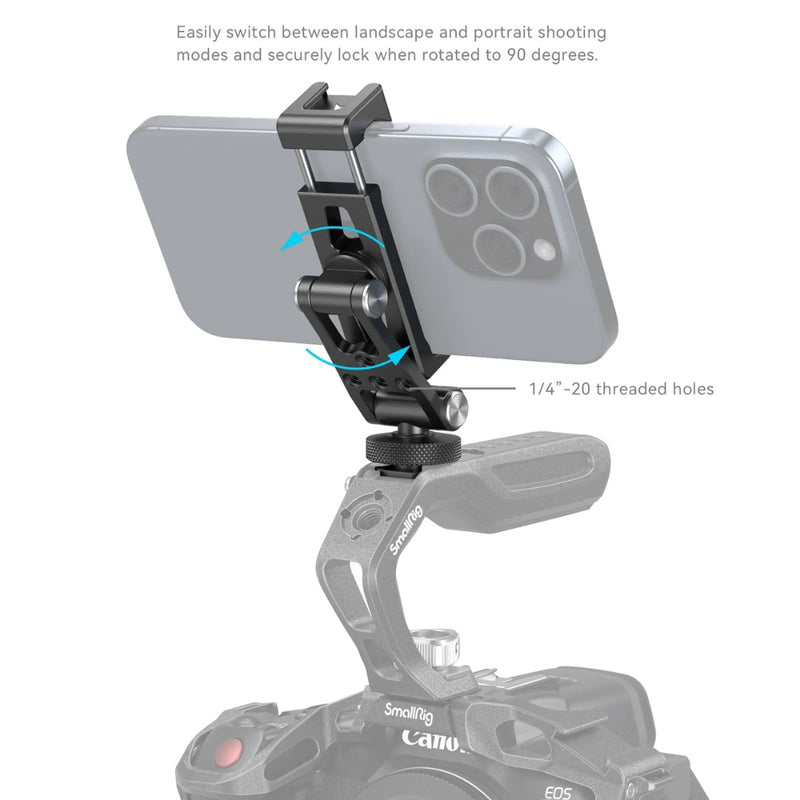SmallRig 4382 Phone Holder สำหรับงานวิดีโอมืออาชีพ