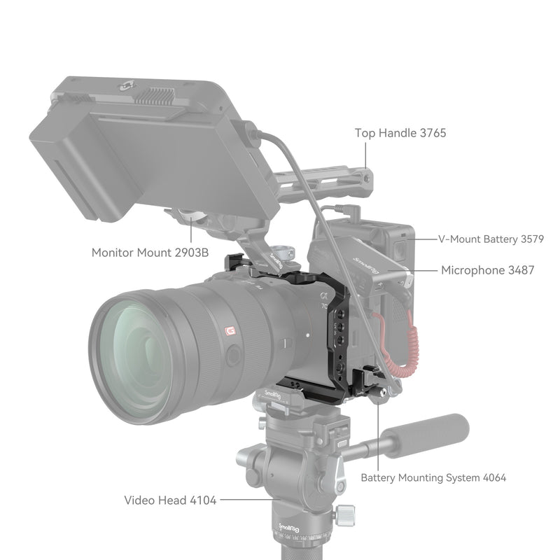 SmallRig 4422 Cage Kit for Sony Alpha 7C II / Alpha 7CR
