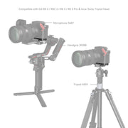 SmallRig 4438 4439 Bottom Mount Plate วัสดุแข็งแรงทนทาน