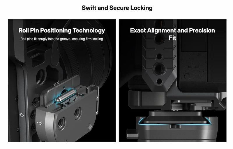SmallRig 4486 HawkLock H38 Arca-Swiss Quick Release Mount Plate