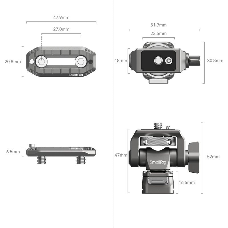 SmallRig 4487 HawkLock H21 Quick Release ของแท้ ประกันศูนย์ไทย