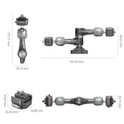 SmallRig 4490 HawkLock H21 Quick Release สำหรับงานวิดีโอมืออาชีพ