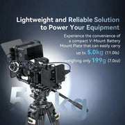 SmallRig 4505 4505B V-Mount Battery Mount สำหรับงานวิดีโอมืออาชีพ