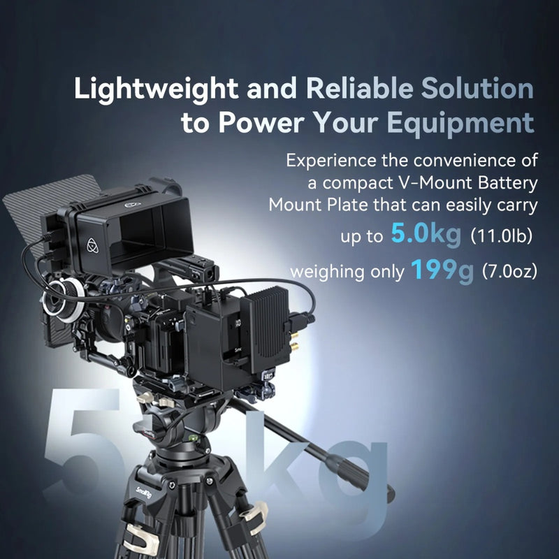 SmallRig 4505 4505B V-Mount Battery Mount สำหรับงานวิดีโอมืออาชีพ