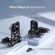 SmallRig 4505 4505B V-Mount Battery Mount วัสดุแข็งแรงทนทาน