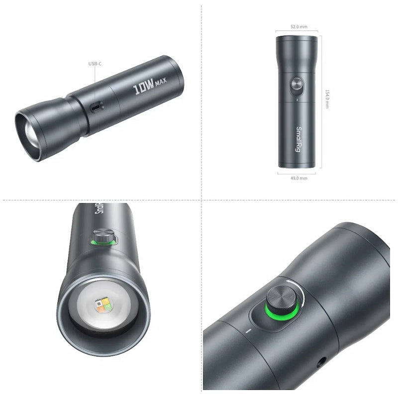SmallRig RF 10C Portable Focusable LED ของแท้ ประกันศูนย์ไทย