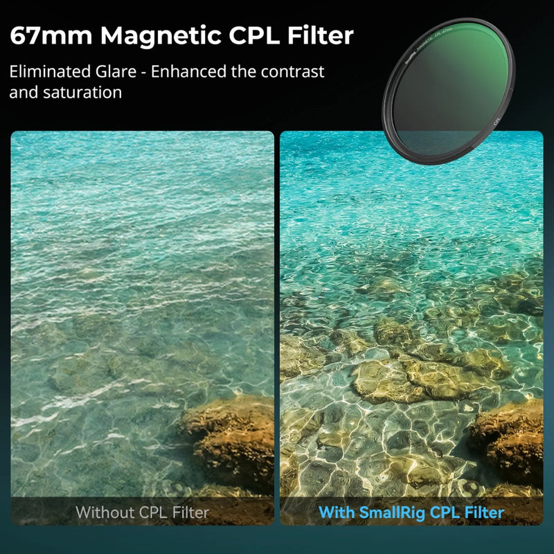SmallRig 4726 5-in-1 Filter Kit VND วัสดุแข็งแรงทนทาน
