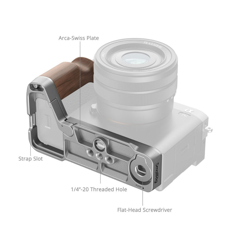 SmallRig 4796B L-Shape Mount Plate สำหรับงานวิดีโอมืออาชีพ