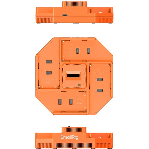 SmallRig 4837 NP-F 4-Channel Camera Battery สำหรับงานวิดีโอมืออาชีพ