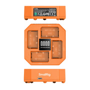 SmallRig 4839 4-Channel Camera Battery Charger สำหรับงานวิดีโอมืออาชีพ
