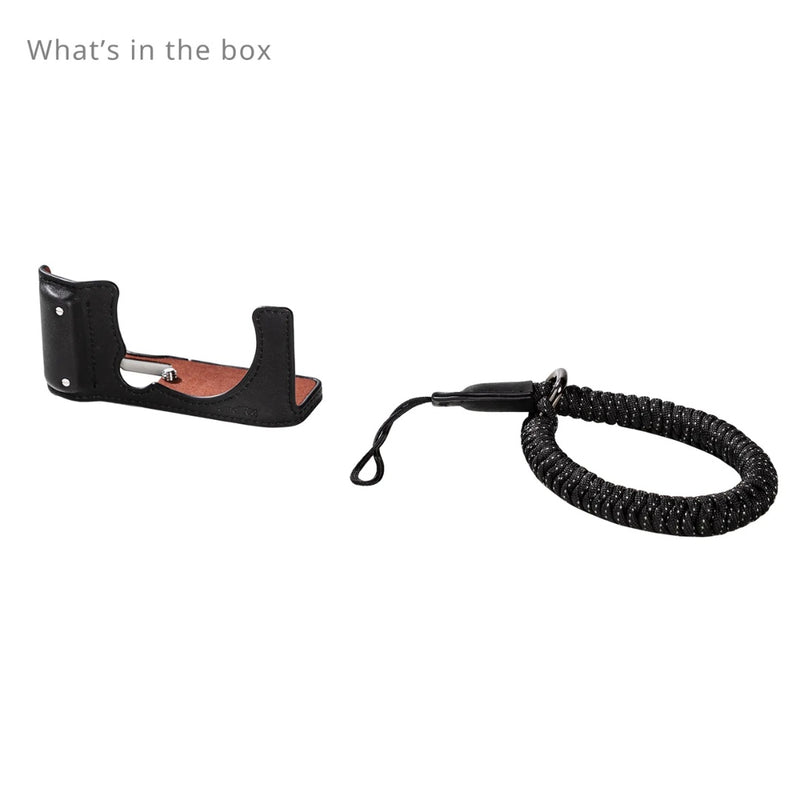 SmallRig 4879 4880 Camera Leather Half Case Kit for FUJIFILM X-M5