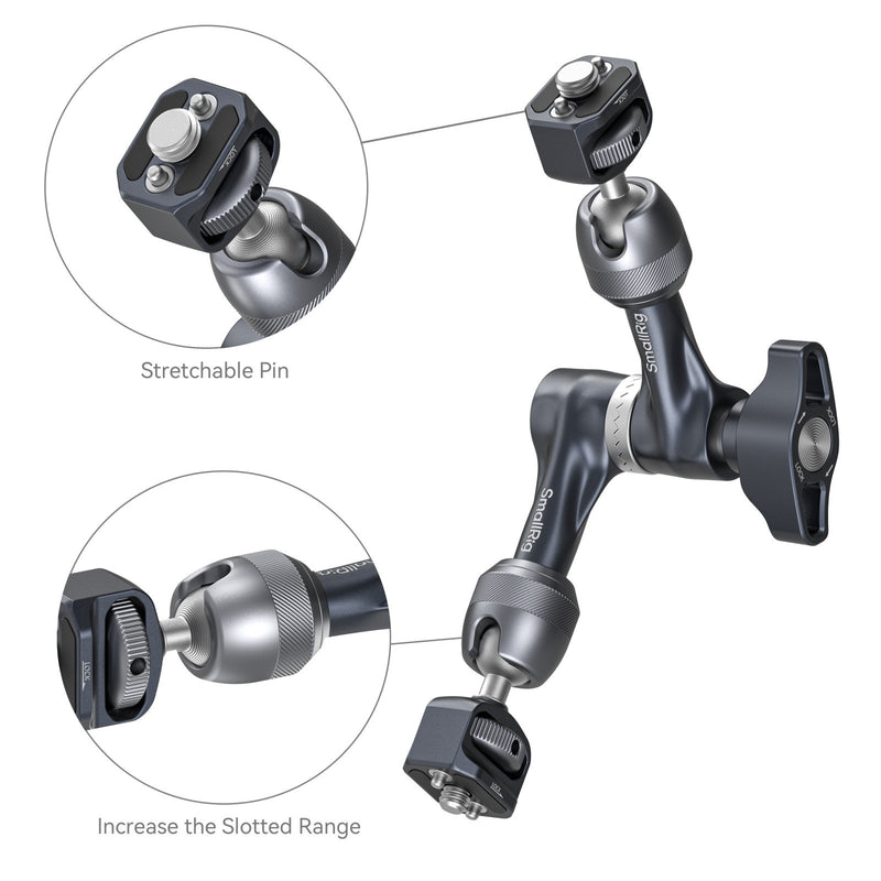 SmallRig 4899 Rosette Magic Arm 7" สำหรับงานวิดีโอมืออาชีพ