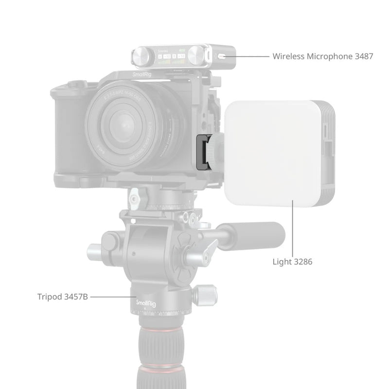 SmallRig 5032 Anti-Twist Cold Shoe Mount วัสดุแข็งแรงทนทาน