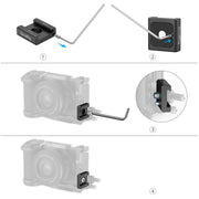 SmallRig 5032 Anti-Twist Cold Shoe Mount Support (2-Pack)
