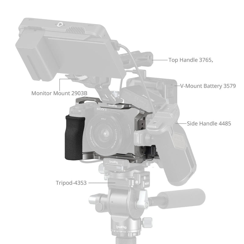 SmallRig 5060 HawkLock Quick Release Cage สำหรับงานวิดีโอมืออาชีพ