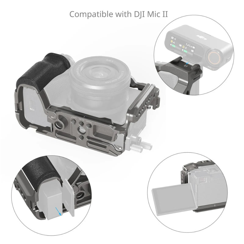 SmallRig 5060 HawkLock Quick Release Cage วัสดุแข็งแรงทนทาน