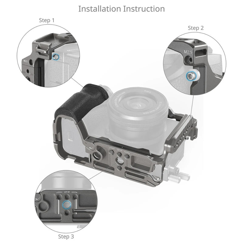 SmallRig 5060 HawkLock Quick Release Cage Kit for Sony Alpha 6700