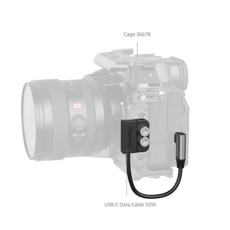 SmallRig 5078 5595 USB-C Data Cable วัสดุแข็งแรงทนทาน