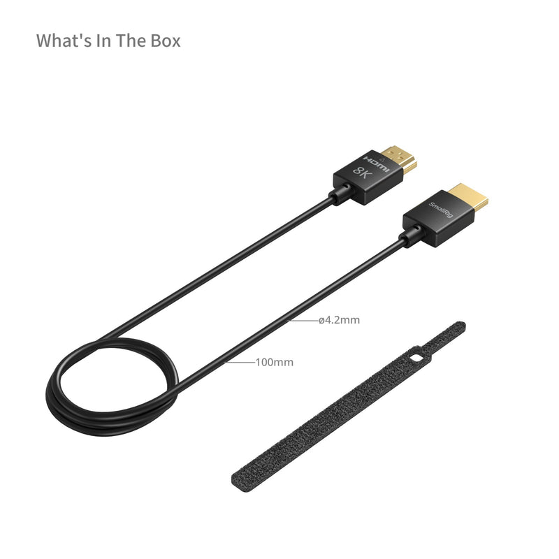 SmallRig 5086 8K HDMI Data Cable (A to A) (100cm)