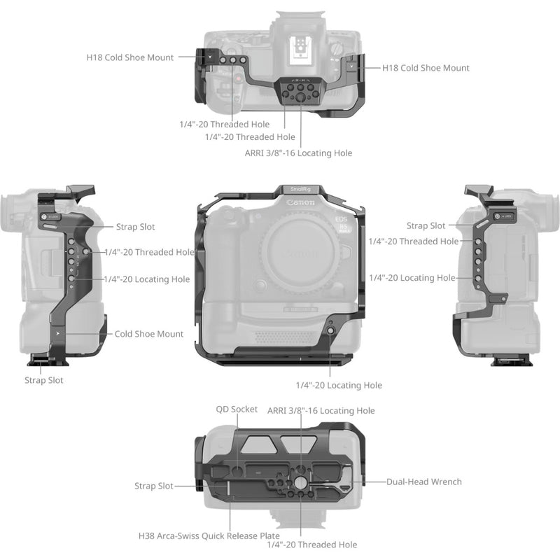 SmallRig 5092 Cage วัสดุแข็งแรงทนทาน