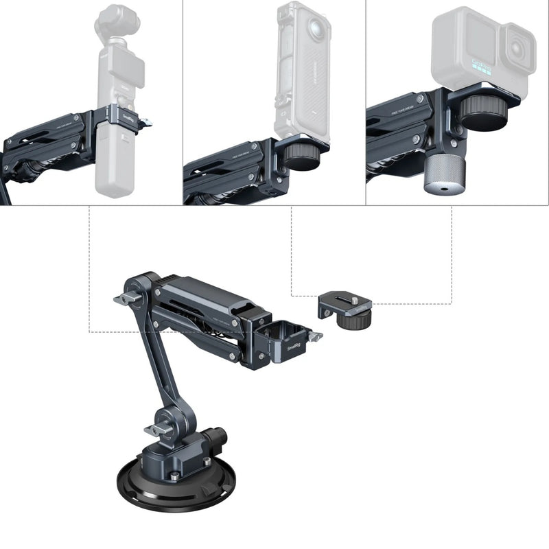 SmallRig mini Shock Absorber Arm สำหรับงานวิดีโอมืออาชีพ