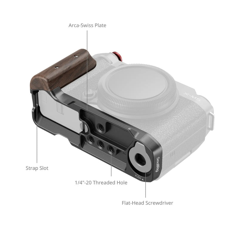 SmallRig 5260 5261 L-Shape Mount Plate วัสดุแข็งแรงทนทาน