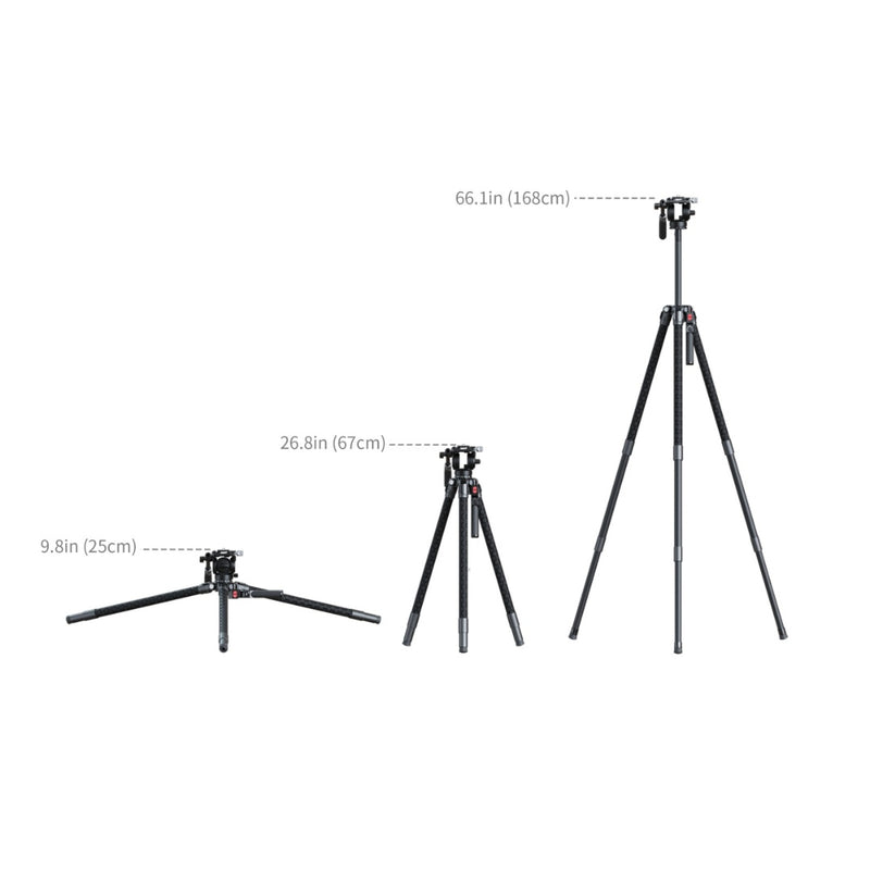 SmallRig 5305 x Potato Jet TRIBEX SE Hydraulic Tripod